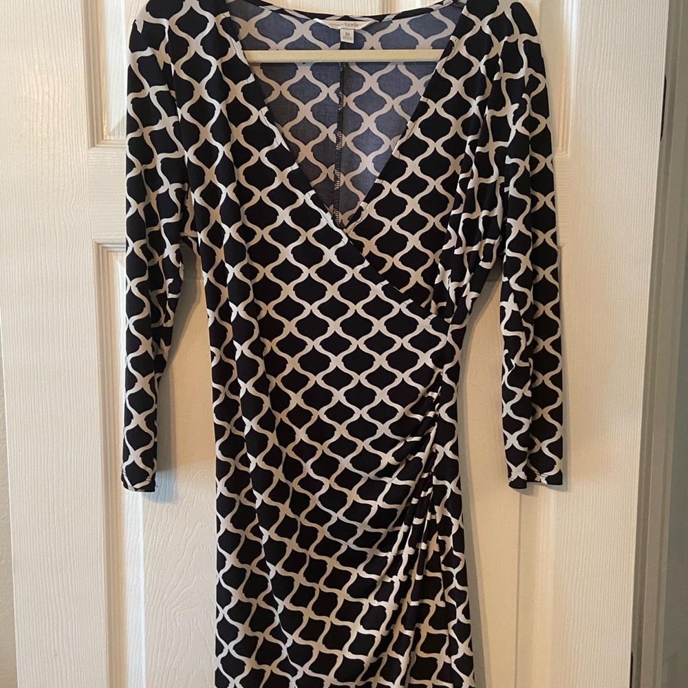 Medium, Charming Charlie’s, dress. Black/white
